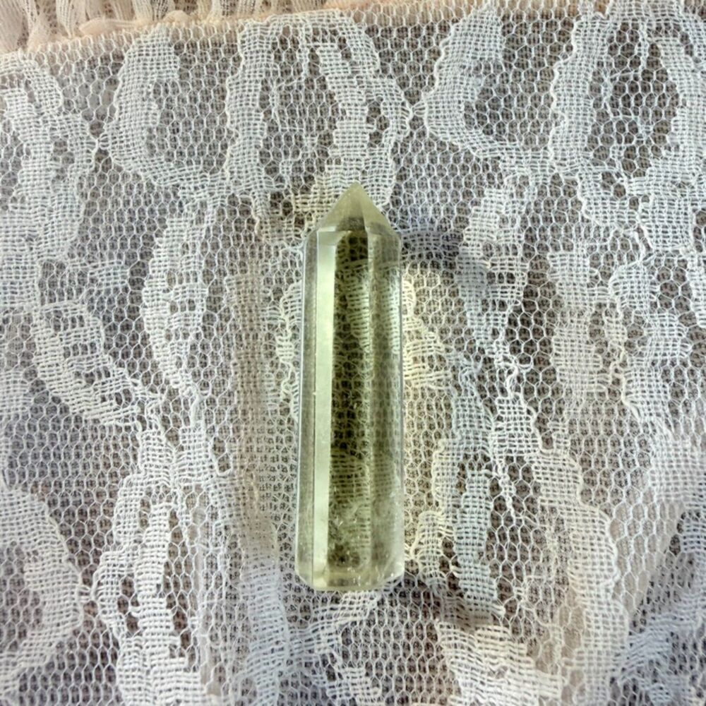 Mini Citrine Crystal Point Tower